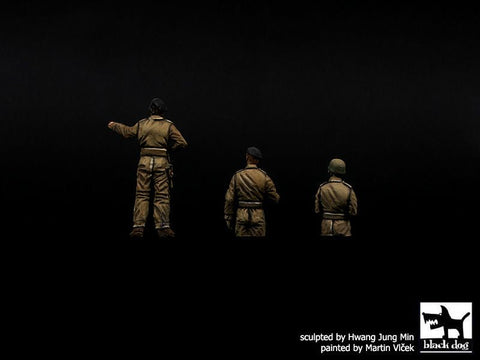 ブラックドッグ T72136 1/72 イギリス WW II 戦車 クルー （汎用）