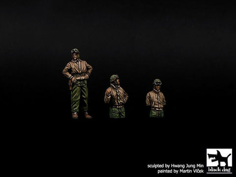 ブラックドッグ T72138 1/72 アメリカ WW II 戦車 クルー （汎用）