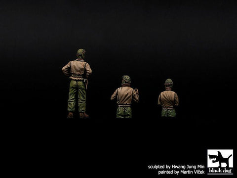 ブラックドッグ T72138 1/72 アメリカ WW II 戦車 クルー （汎用）