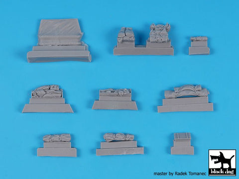 ブラックドッグ T72151 1/72  M4A1 ハーフトラック アクセサリー (ハセガワ用）