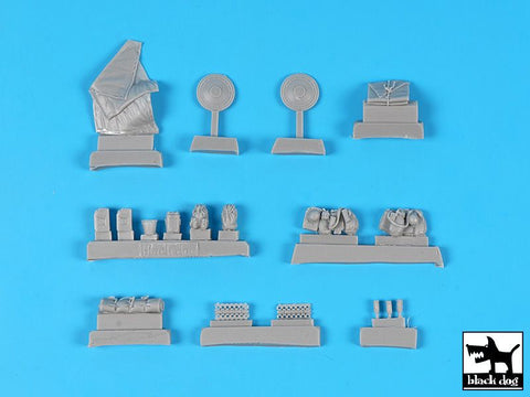 ブラックドッグ T72162 1/72 ヤークトパンサー 38 ヘッツァー アクセサリーセット(ヴェスピッドモデル用)