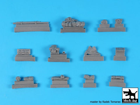 ブラックドッグ T72163 1/72 SU-85 アクセサリーセット(ズベズダ用)