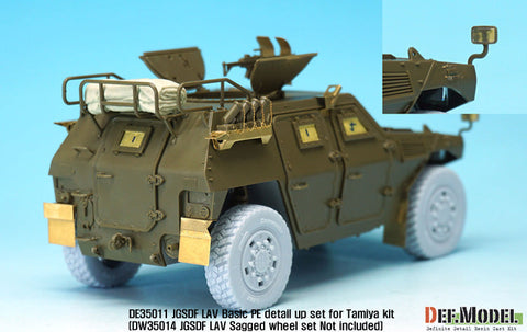 DEFモデル DE35011 1/35 陸上自衛隊 軽装甲機動車 エッチングパーツセット (タミヤ用)