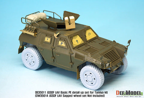 DEFモデル DE35011 1/35 陸上自衛隊 軽装甲機動車 エッチングパーツセット (タミヤ用)