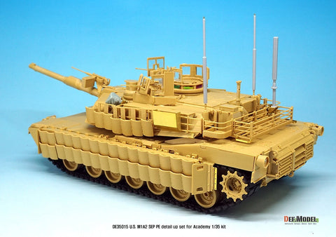 DEFモデル DE35015 1/35 M1A2 SEP エイブラムス ベーシックエッチングパーツセット (アカデミー用)