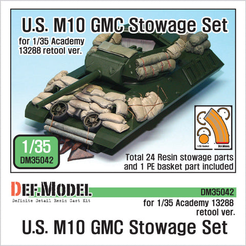 DEFモデル DM35042 1/35 M10 駆逐戦車 積荷セット ( アカデミー 13288 用)