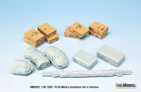 DEFモデル DM35091 1/35 ベトナム戦争 アメリカ軍 装備品セット (各社対応)
