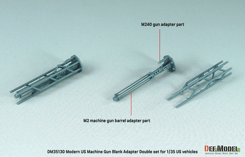 DEFモデル DM35130 1/35 現用 アメリカ 機関銃用ブランクファイアリングアダプター (アメリカ車両用)