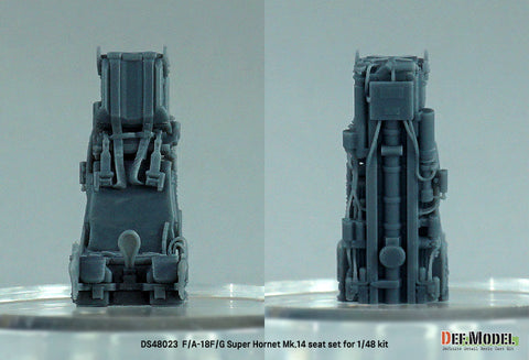 DEFモデル DS48023 1/48 F/A-18F スーパーホーネット、EA-18G グラウラー Mk.14イジェクションシート 複座 (モンモデル/ハセガワ 他キット用)