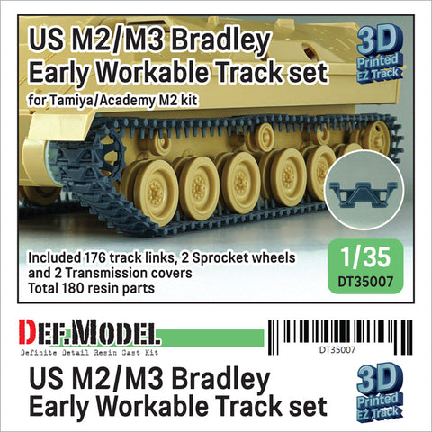 DEFモデル DT35007 1/35 アメリカ M2/M3 ブラッドレー APC 初期型 可動履帯セット(各社対応)