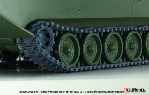 DEFモデル DT35008 1/35 アメリカ LVT-7 初期型 可動履帯セット(各社対応)