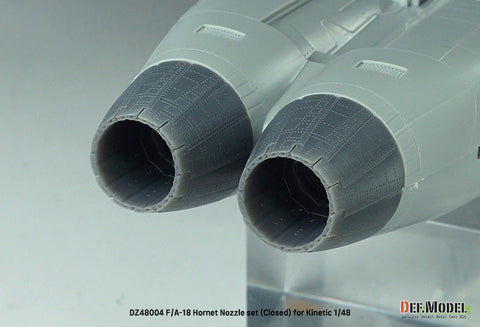 DEFモデル DZ48004 1/48 F/A-18A F/A-18A ホーネット 排気ノズル クローズ (キネティック用)