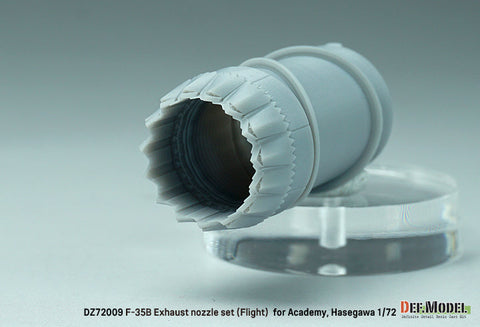 DEFモデル DZ72009 1/72 1/72 F-35B ライトニングII 排気ノズル 飛行状態 (アカデミー/ ハセガワ用)