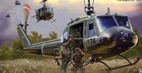 DNモデル 48/827-029 1/48 UH-1D ヒューイヘリコプター 塗装マスク - キャノピーと窓（キティホーク KH80154用)
