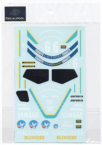 デカールプール DP089 1/12 ヤマハ FZR500 ゴロワーズ #6 C. Sarron '85 Bold' Or 24hrs