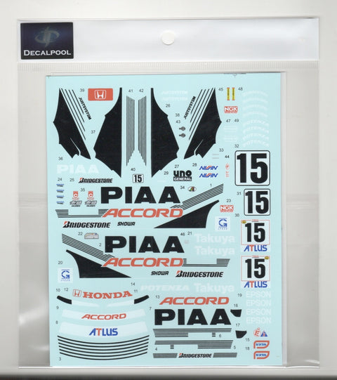 デカールプール DP339 1/24 ホンダ アコード PIAA JTCC 1996