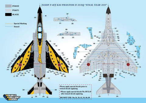 DXM 11-4247 1/48 航空自衛隊 F-4EJ 改 301SQ "ファイナルイヤー 2020"