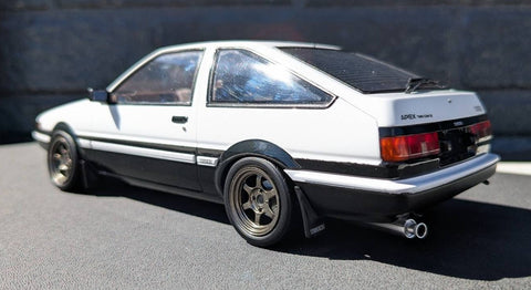 ケイスタイル KS-CU18 1/24 CU18　AE86トレノ用ローダウンパーツ(ハセガワ用)