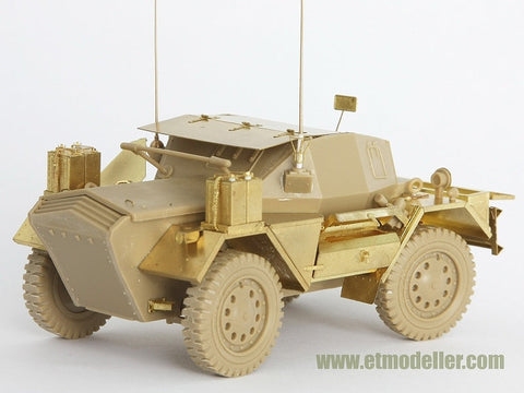 E.T.モデル E35-001 1/35 WWII ブリティッシュ スカウトカーディンゴMk.II(タミヤ 35018用） エッチングパーツ