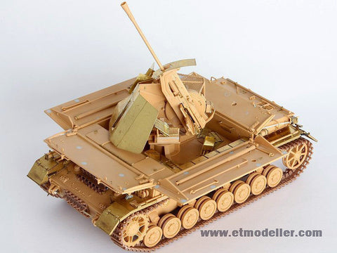 E.T.モデル E35-004 1/35 WWII ドイツ IV号対空戦車 メーベルワーゲン(タミヤ 35237用） エッチングパーツ