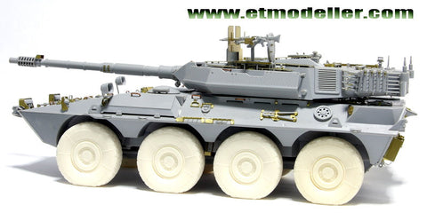 E.T.モデル E35-006 1/35 現用イタリア B1 チェンタウロ 駆逐戦車(トランぺッター 00386用） エッチングパーツ