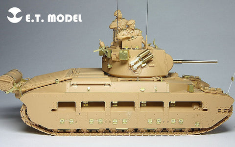 E.T.モデル E35-012 1/35 WWII ブリティッシュ マチルダ Mk.III/IV(タミヤ 35300用） エッチングパーツ