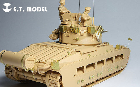E.T.モデル E35-012 1/35 WWII ブリティッシュ マチルダ Mk.III/IV(タミヤ 35300用） エッチングパーツ