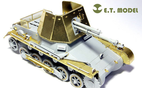 E.T.モデル E35-013 1/35 WWII ドイツ I号 4.7cm 対戦車自走砲(ドラゴン 6230用） エッチングパーツ