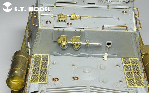 E.T.モデル E35-018 1/35 WWIIソビエト JSU-152/JSU-122 ベーシックセット(ドラゴン用） エッチングパーツ