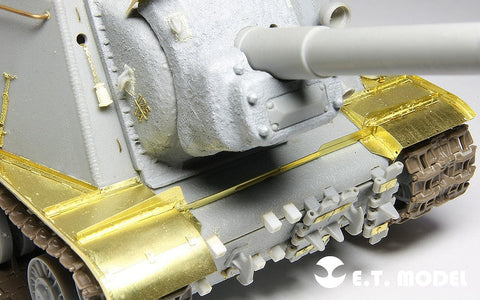 E.T.モデル E35-019 1/35 WWIIソビエト JSU-152/JSU-122 フェンダー(ドラゴン用） エッチングパーツ