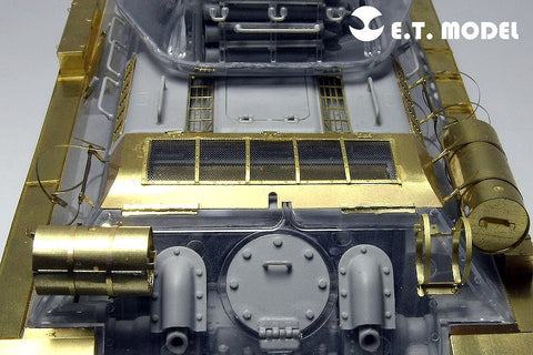 E.T.モデル E35-020 1/35 WWIIソビエト T-34/85 ベーシックセット(AFV CLUB 35S56用） エッチングパーツ
