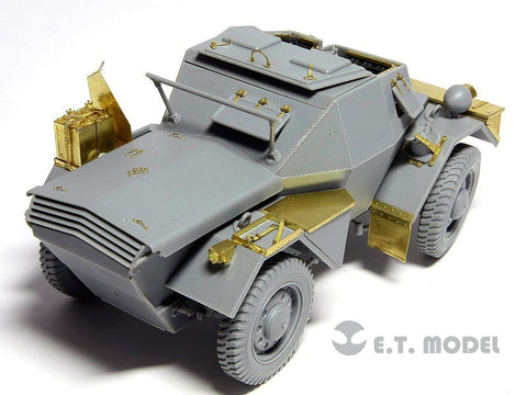 E.T.モデル E35-022 1/35 WWII ブリティッシュ ダイムラーディンゴ Mk.I/II/III(MINIART 用） エッチングパーツ