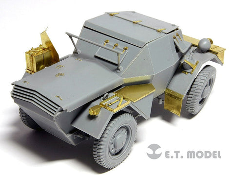 E.T.モデル E35-022 1/35 WWII ブリティッシュ ダイムラーディンゴ Mk.I/II/III(MINIART 用） エッチングパーツ