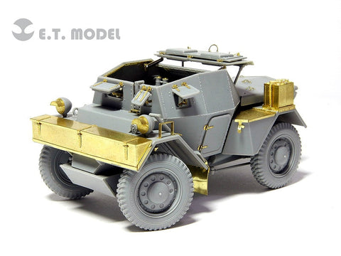 E.T.モデル E35-022 1/35 WWII ブリティッシュ ダイムラーディンゴ Mk.I/II/III(MINIART 用） エッチングパーツ