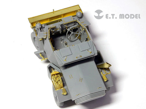 E.T.モデル E35-022 1/35 WWII ブリティッシュ ダイムラーディンゴ Mk.I/II/III(MINIART 用） エッチングパーツ