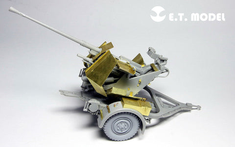 E.T.モデル E35-025 1/35 WWII ドイツ 3.7cm FLAK 37 対空砲(トランぺッター 02310用） エッチングパーツ