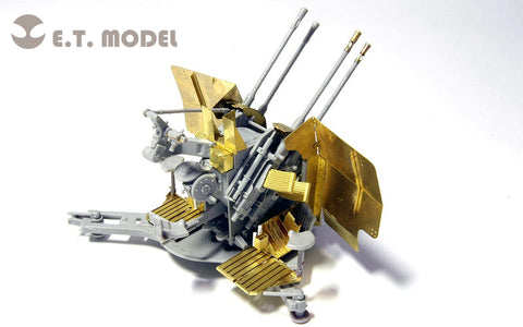 E.T.モデル E35-027 1/35 WWII ドイツ 2cm FLAK 38 対空砲(トランぺッター 02309用） エッチングパーツ