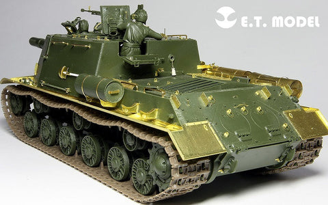 E.T.モデル E35-028 1/35 WWII ソビエト JSU-152 ベーシックセット(タミヤ 35303用） エッチングパーツ