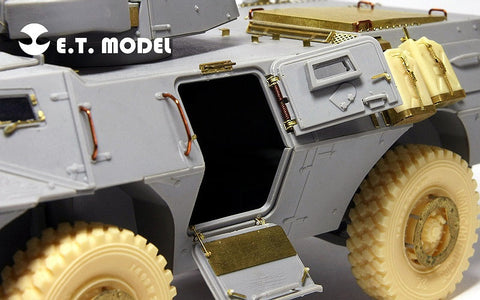 E.T.モデル E35-038 1/35 現用アメリカ M1117 ガーディアン装甲車(トランぺッター 01541用） エッチングパーツ