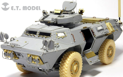 E.T.モデル E35-038 1/35 現用アメリカ M1117 ガーディアン装甲車(トランぺッター 01541用） エッチングパーツ