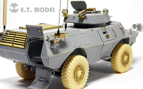 E.T.モデル E35-038 1/35 現用アメリカ M1117 ガーディアン装甲車(トランぺッター 01541用） エッチングパーツ