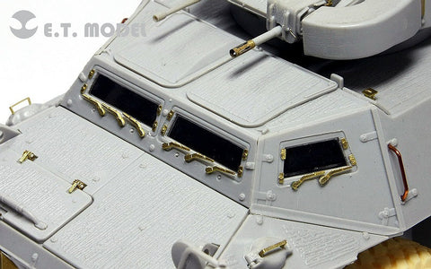 E.T.モデル E35-038 1/35 現用アメリカ M1117 ガーディアン装甲車(トランぺッター 01541用） エッチングパーツ