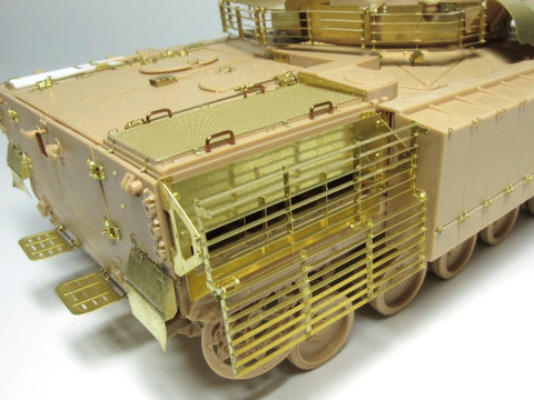 E.T.モデル E35-040 1/35 ロシア BMP-3 歩兵戦闘車 増加装甲付(ベーシックセット)(トランぺッター 00365用） エッチングパーツ