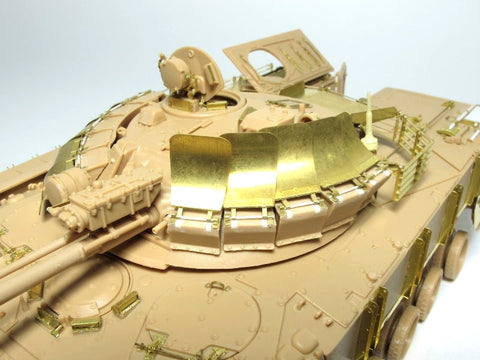 E.T.モデル E35-040 1/35 ロシア BMP-3 歩兵戦闘車 増加装甲付(ベーシックセット)(トランぺッター 00365用） エッチングパーツ
