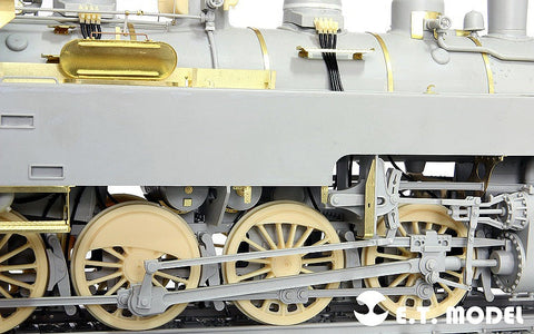 E.T.モデル E35-048 1/35 蒸気機関車 BR86 ホイール(トランぺッター 00217用） エッチングパーツ