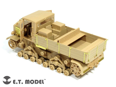 E.T.モデル E35-049 1/35 WWII ソビエト ウォロシロベッツトラクター(トランぺッター 01573用） エッチングパーツ