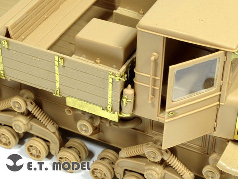 E.T.モデル E35-049 1/35 WWII ソビエト ウォロシロベッツトラクター(トランぺッター 01573用） エッチングパーツ