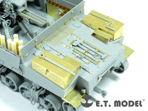 E.T.モデル E35-052 1/35 WWII M7 プリースト中期型(ドラゴン 6637用） エッチングパーツ