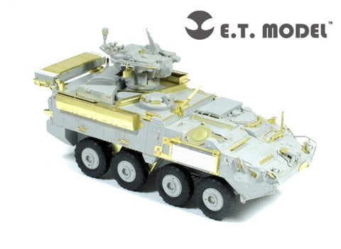 E.T.モデル E35-055 1/35 カナダ LAV III トゥ・アンダー・アーマー(トランぺッター 01558用） エッチングパーツ