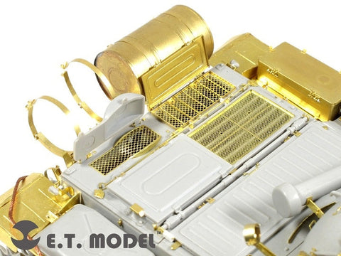 E.T.モデル E35-057 1/35 ロシア T-62 1972年型 ベーシックセット(トランぺッター 00377用） エッチングパーツ